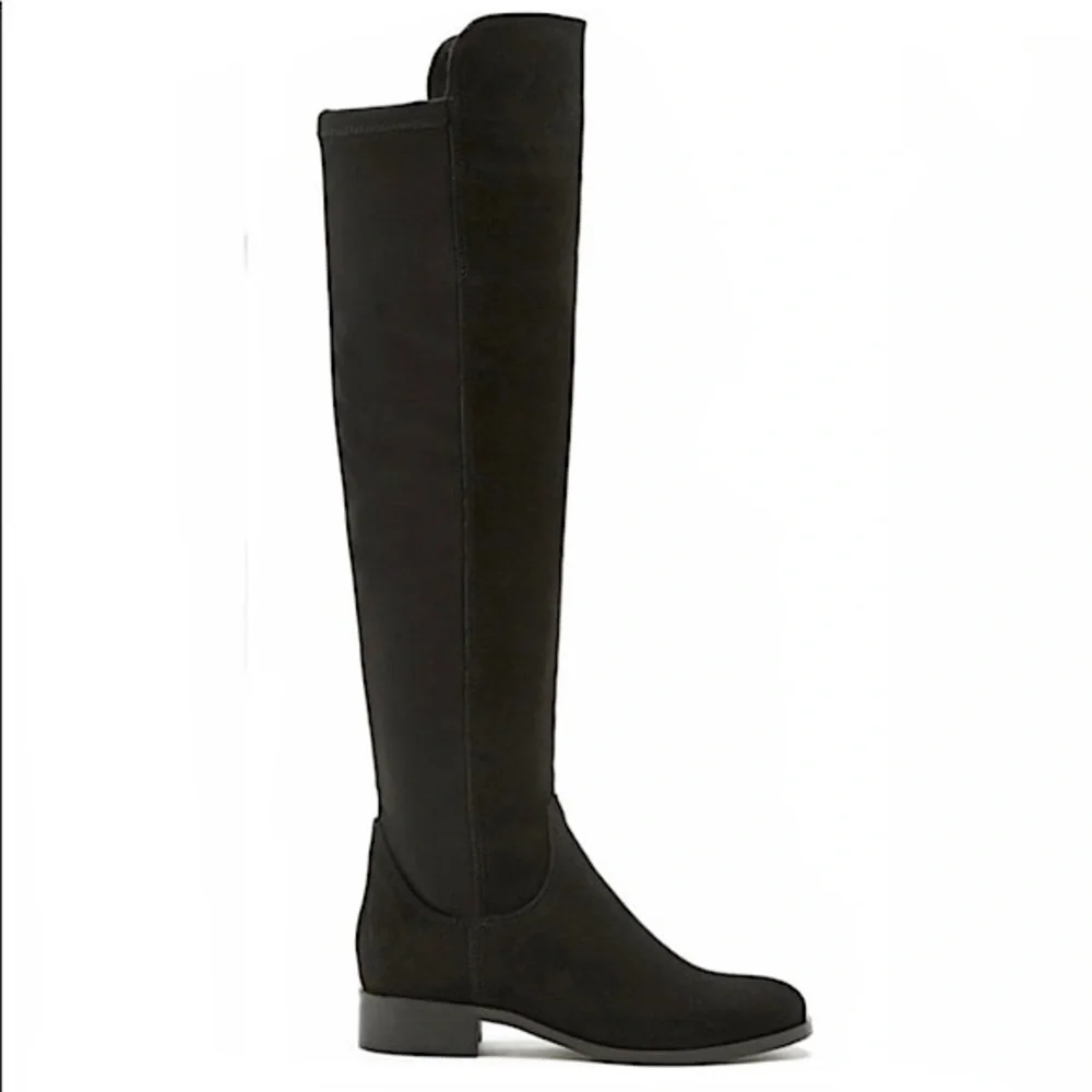 La Canadienne Waterproof Suede Over the Knee‎ Boot